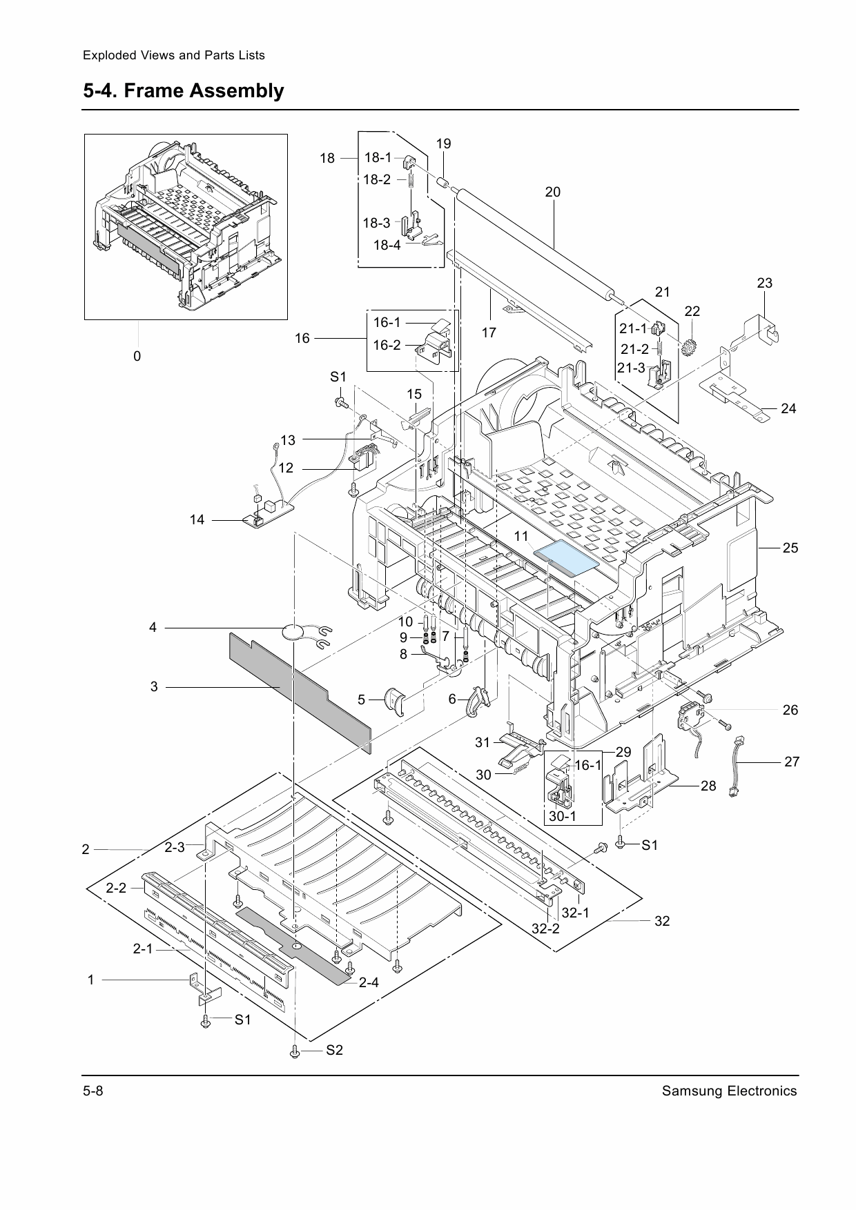 Samsung FACXIMILE SF-6800 Msys-6800 6750 Parts and Service Manual-5